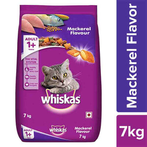 Whiskas Adult Mackerel Dry Cat Food