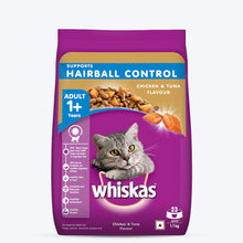 Load image into Gallery viewer, Whiskas Hairball Control Adult Dry Cat Food