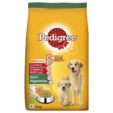 Load image into Gallery viewer, Pedigree puppy and adult 100% veg dry food