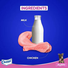 Load image into Gallery viewer, Chappi chicken and milk puppy dry dog food