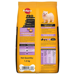 Pedigree Pro small breed puppy dog dry food