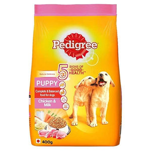 Pedigree chicken and milk puppy dry food