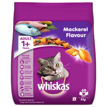 Load image into Gallery viewer, Whiskas Adult Mackerel Dry Cat Food