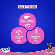 Load image into Gallery viewer, Chappi chicken and milk puppy dry dog food