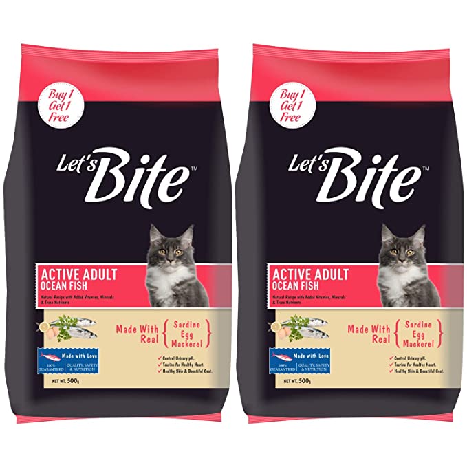 Lets Bite active adult Dry Cat Food