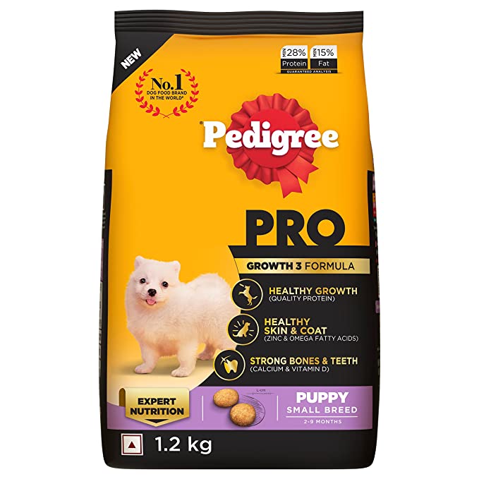 Pedigree Pro small breed puppy dog dry food