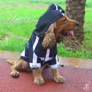 Black Panther Dog Raincoat