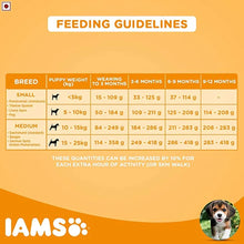 Load image into Gallery viewer, IAMS Puppy small and medium breed dog dry food