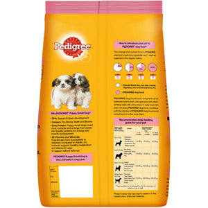 Pedigree meat and milk puppy dry food