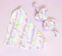 Load image into Gallery viewer, Rainbow To my Unicorn Bandana