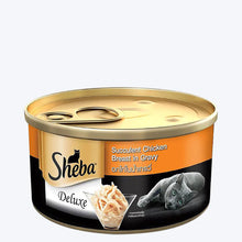 Load image into Gallery viewer, Sheba chicken breast in gravy Adult wet food gravy