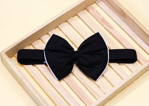 Classic Black Bow