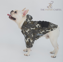 Load image into Gallery viewer, Camouflage Military Dog Jacket With Reflective Tapes