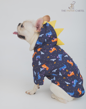 Load image into Gallery viewer, Space Dino With Spike Hoodie Shirt