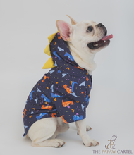 Load image into Gallery viewer, Space Dino With Spike Hoodie Shirt