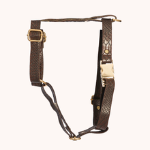 Load image into Gallery viewer, TPC Cocoa Croc Textured Harness