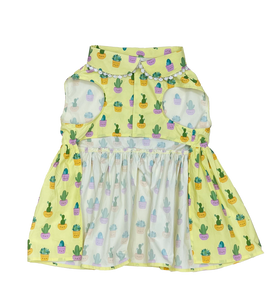 Happy Cactus Dog Dress