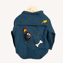 Load image into Gallery viewer, TPC Denim Patch Jacket