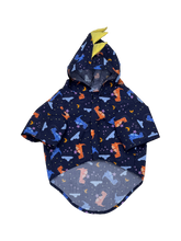 Load image into Gallery viewer, Space Dino With Spike Hoodie Shirt