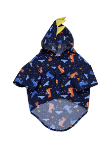 Space Dino With Spike Hoodie Shirt