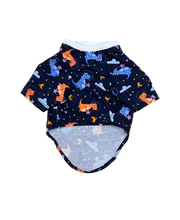 Load image into Gallery viewer, Space Dino Dog Tshirt