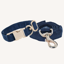 Load image into Gallery viewer, TPC Oxford Blue Suede Collar