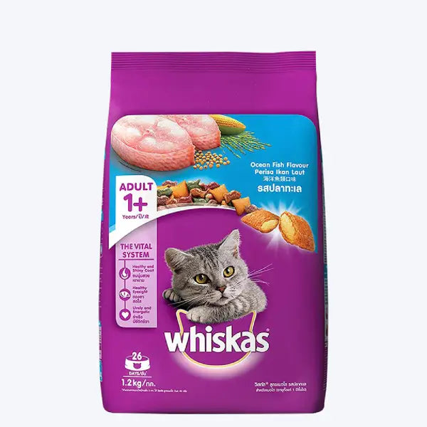 Whiskas Ocean Fish Adult Dry Cat Food